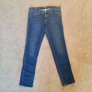 LOFT Women Curvy Skinny Jeans in Dark Indigo