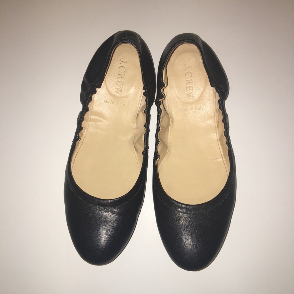 J Crew Cece Ballet Flat Made in Italy