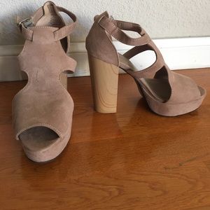 Platform Heeled Sandals