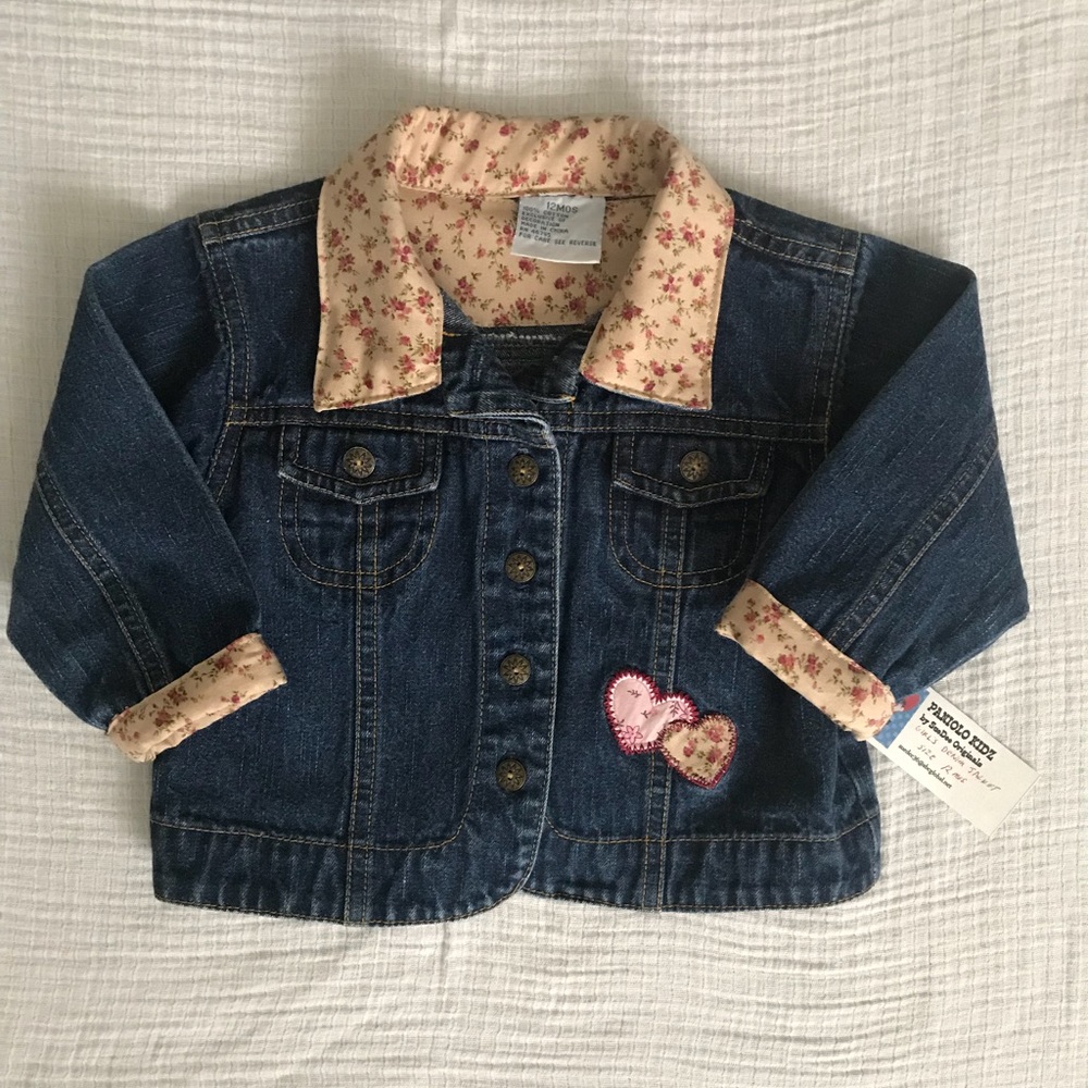 Boutique Toddler Jean Jacket