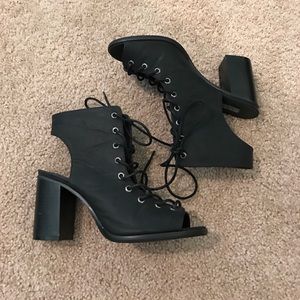 Lace Up Booties