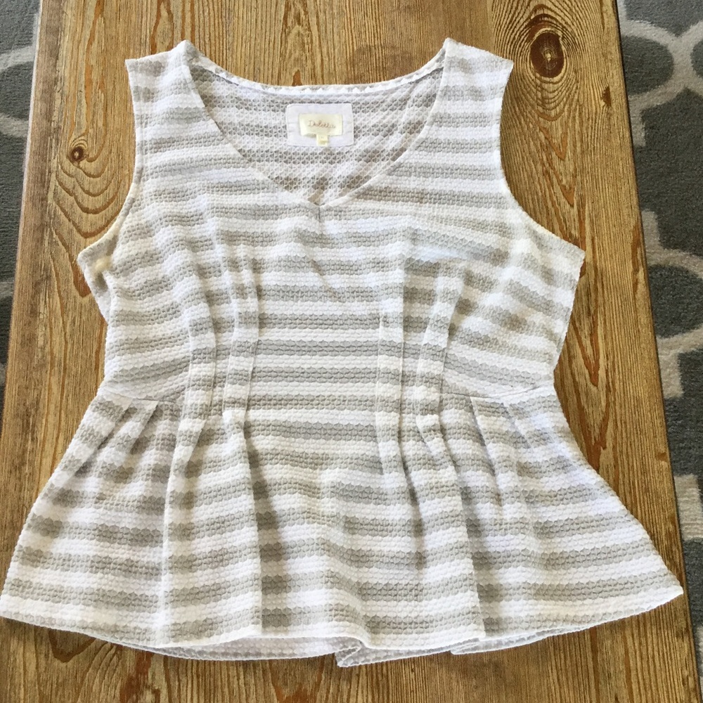 Anthropologie peplum shirt