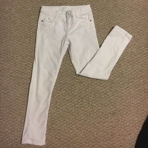 Girls White Skinny Jeans