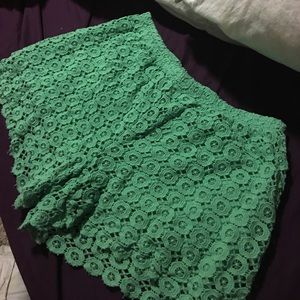 Lace shorts