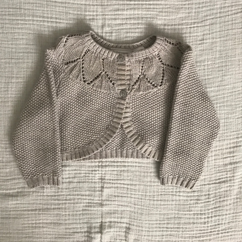 First impressions 3-6 months cardigan