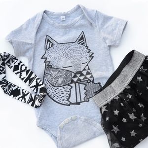 Super cute little fox onesie