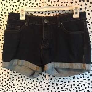BDG Dark Denim Shorts, Size 28