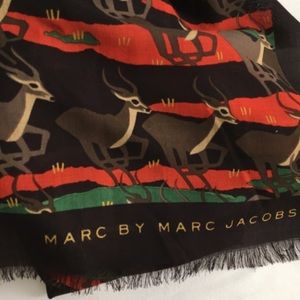 Large Marc by Marc Jacobs Deer Scarf