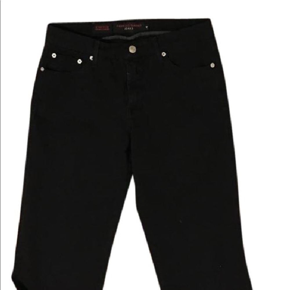 SOLD Fabrizio Gianni Black Stretch Pants