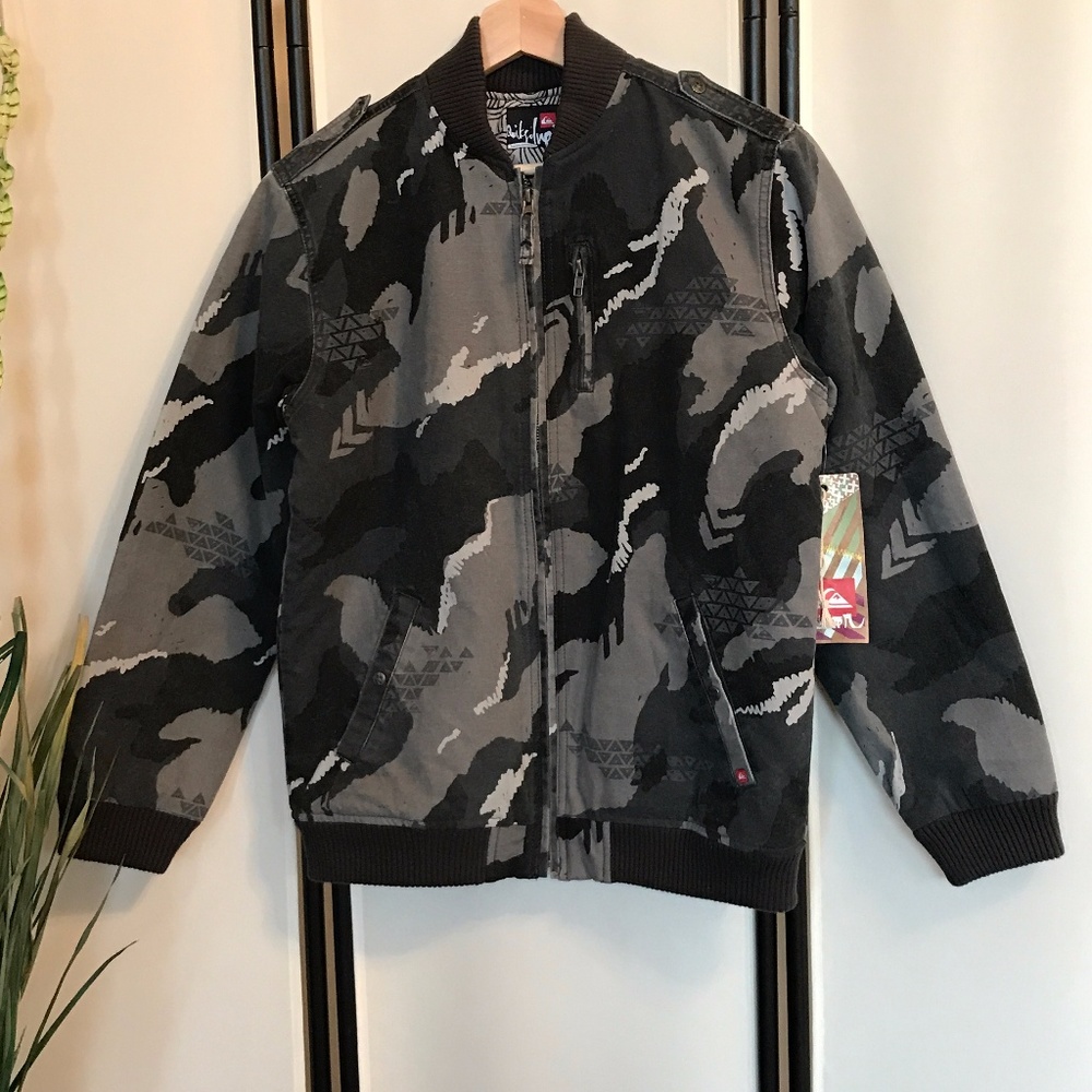 QUIKSILVER JACKET / COAT LARGE 16-18 BRAND NEW