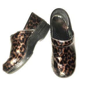 Leopard Dansko shoes
