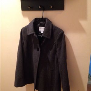 New wool Nautica wool coat. Worn once.