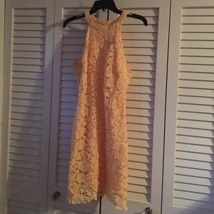 XL Lulus Dress Bright Yellow