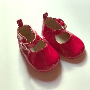 Red Baby Slippers