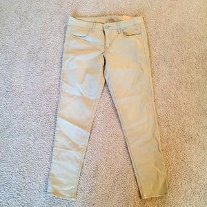 NEW American Egal DENIM X JEGGING in Vintage Khaki
