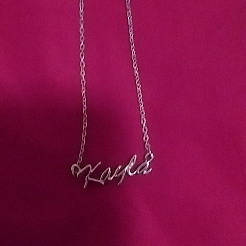 Personalized Kayla necklace