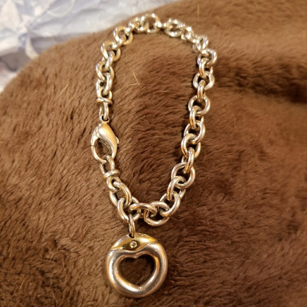 Mevado 7in bracelet 18k and diamond's