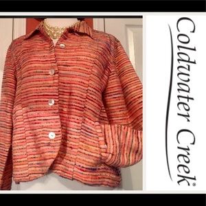 Coldwater Creek multicolored Jacket. GUC