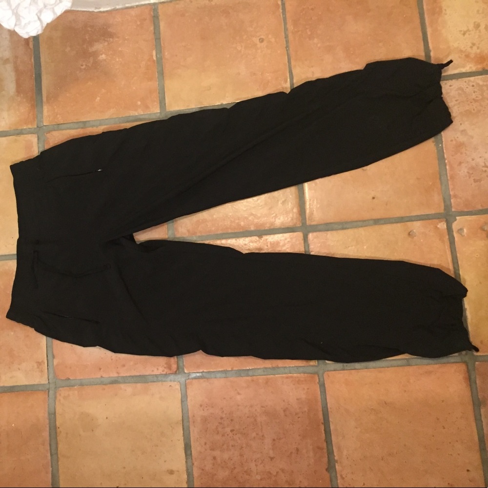 Black Athleta joggers