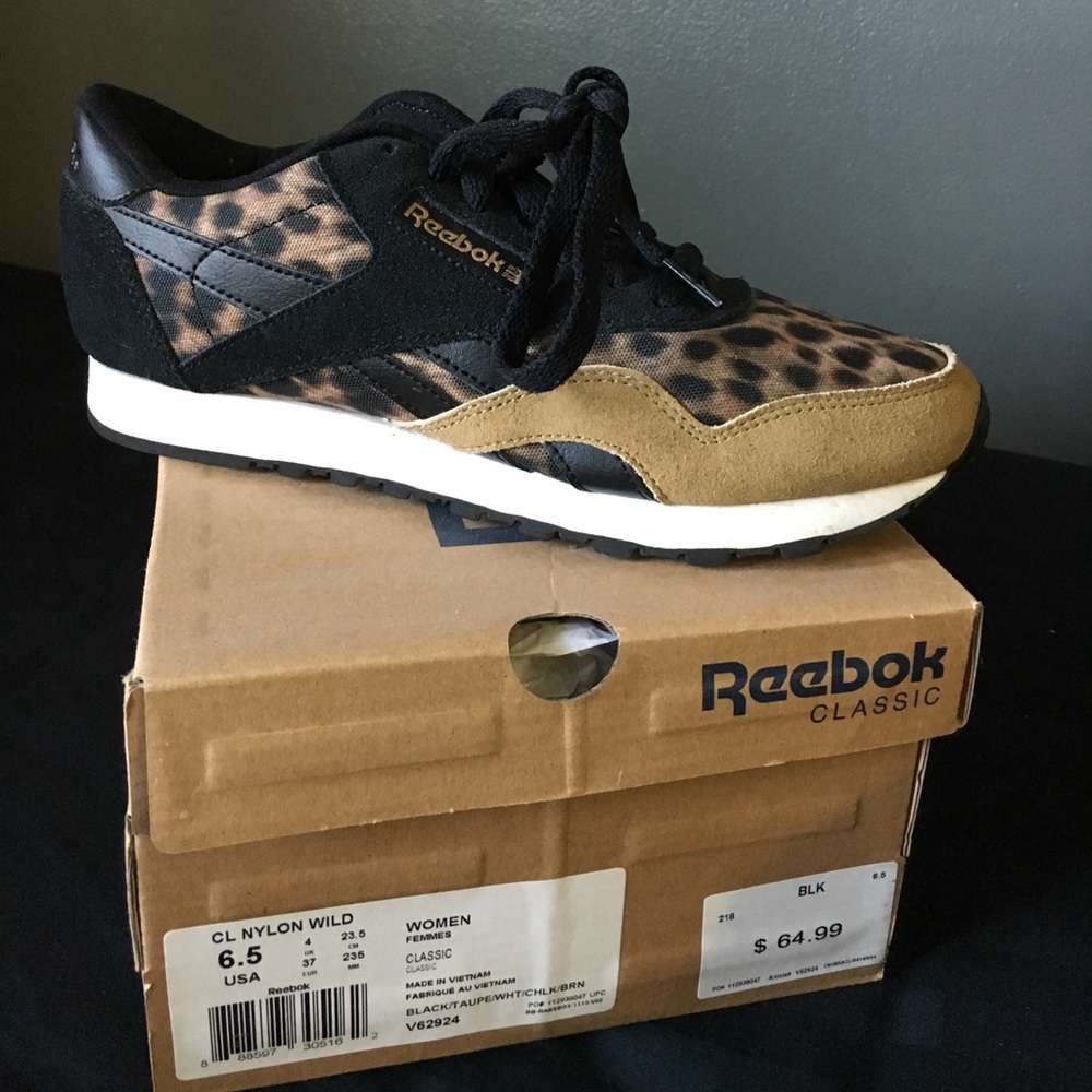 Reebok Classic Nylon WILD Size 6.5