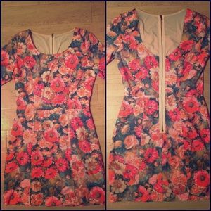 Gianni Bini Pink Floral dress