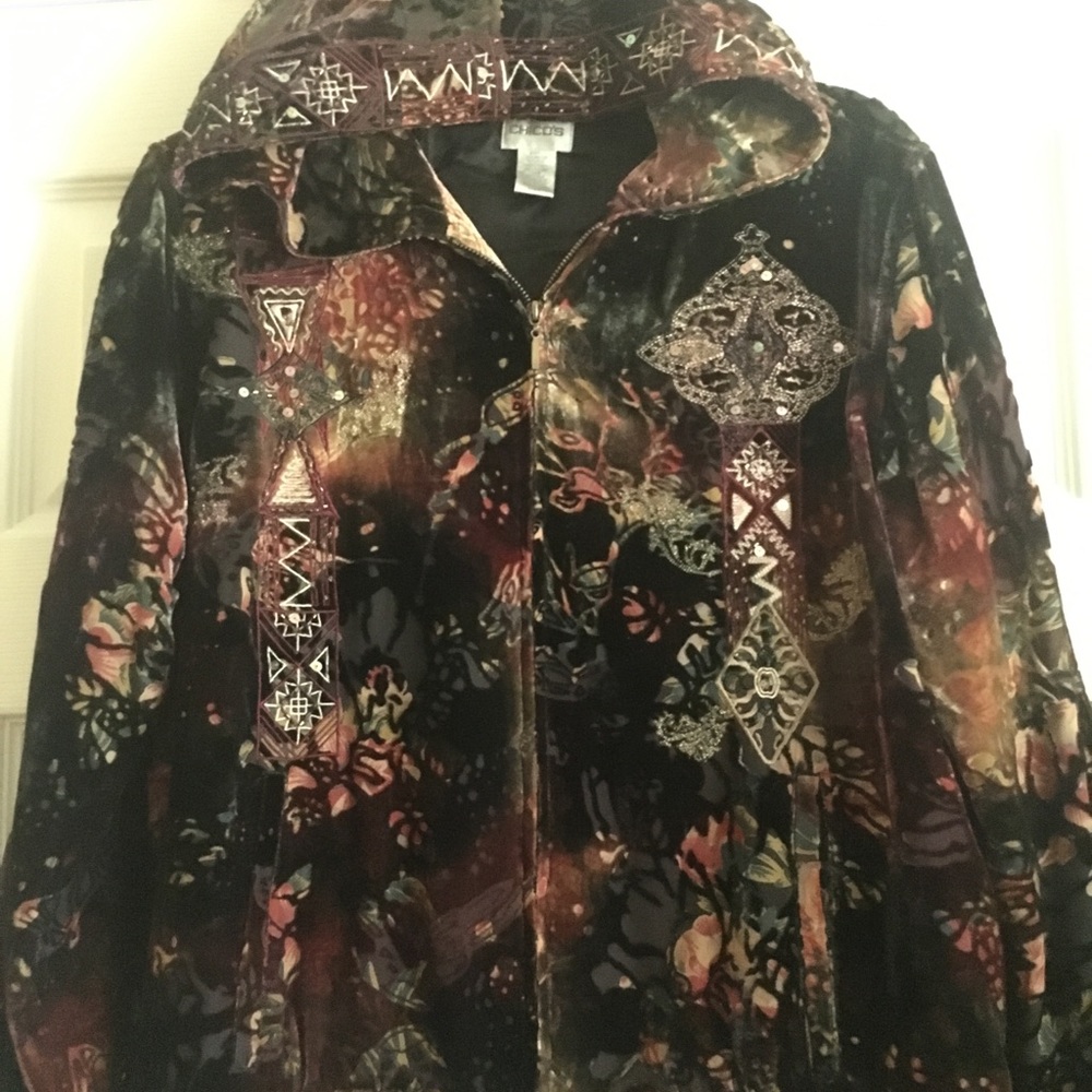 Chico's Jacket with Hoodie