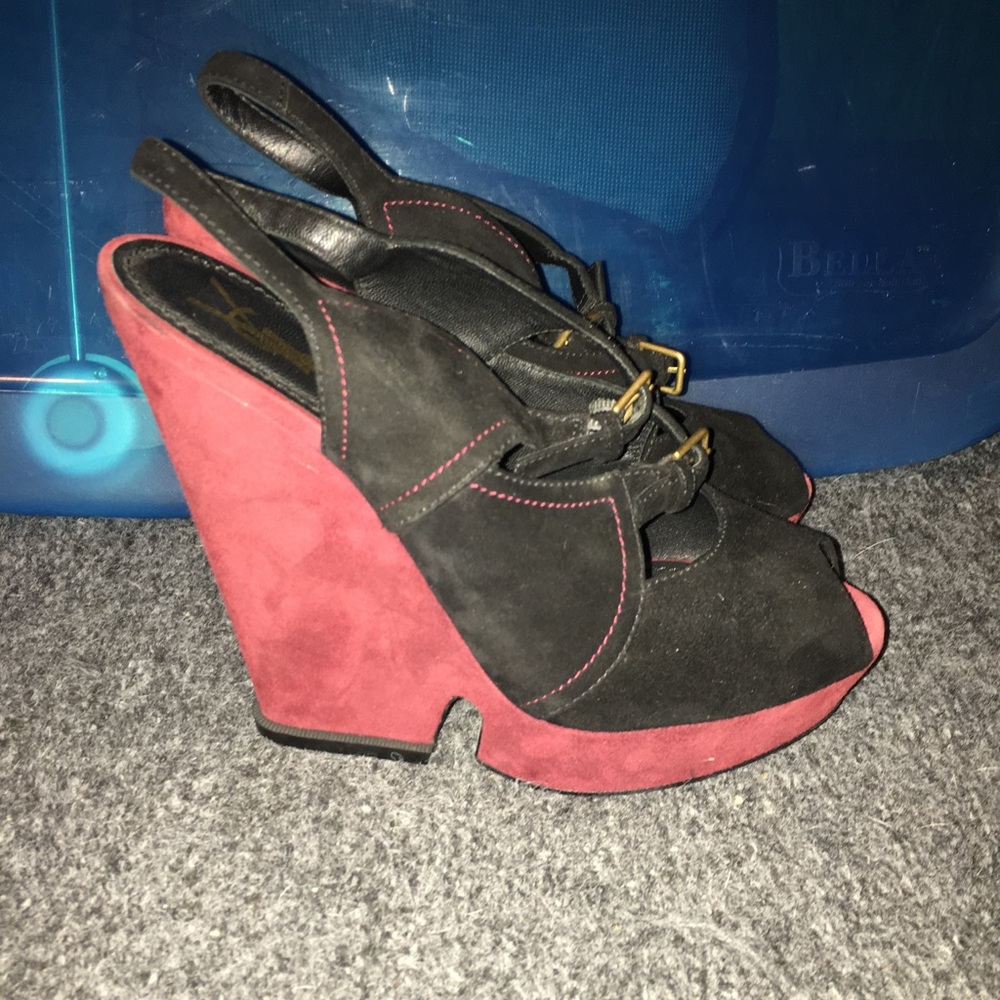 YSL wedges **special pricing today!