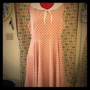 Vintage style polka dot dress.  Women’s size 20.