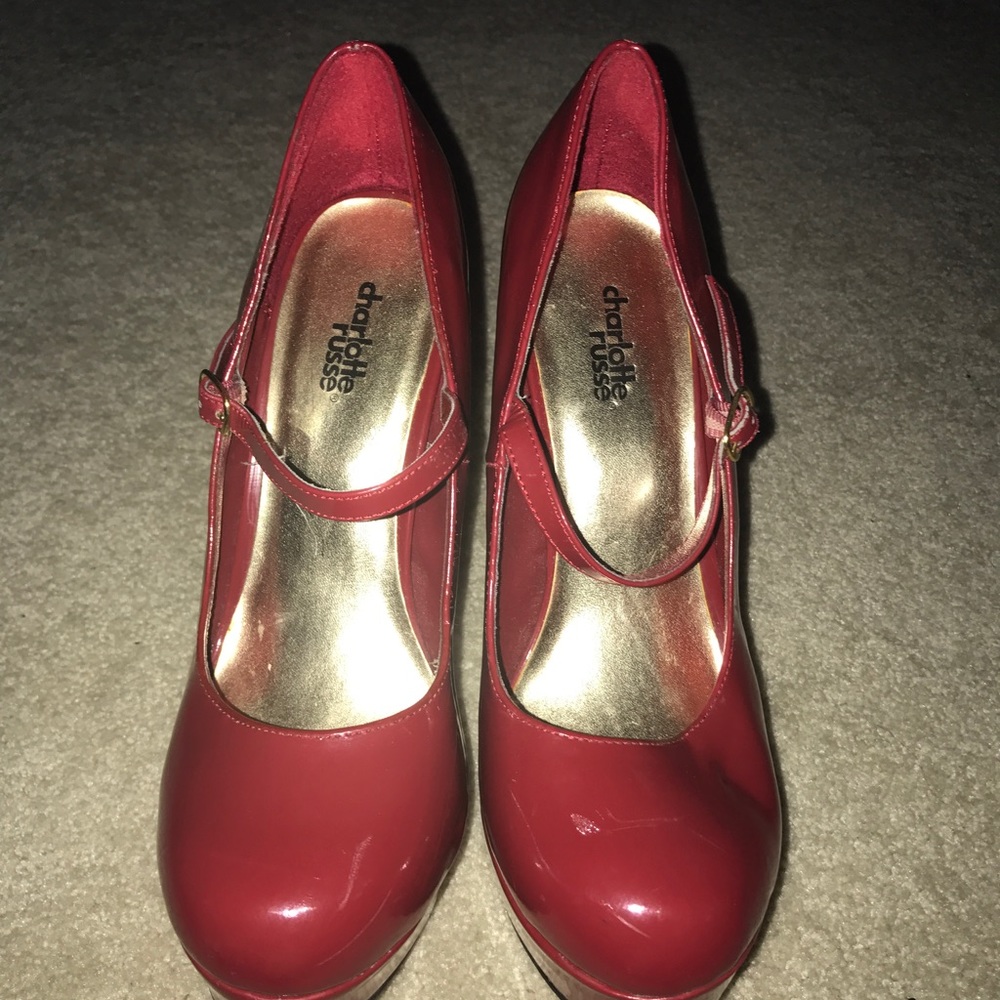 Red high heels