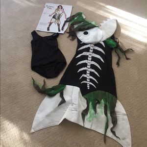 Zombie Fish costume, GUC, small adult