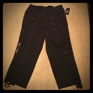 NWT Black Capri Pants