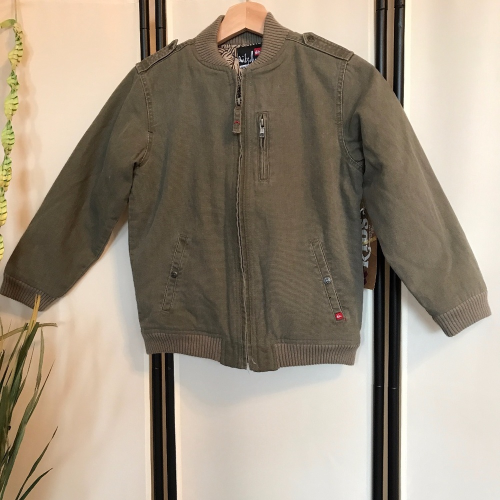 QUIKSILVER JACKET / COAT 7X (KIDS X-LARGE) NEW
