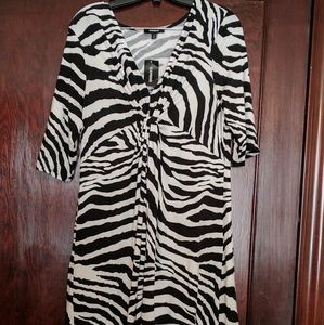 Zebra Print Dress