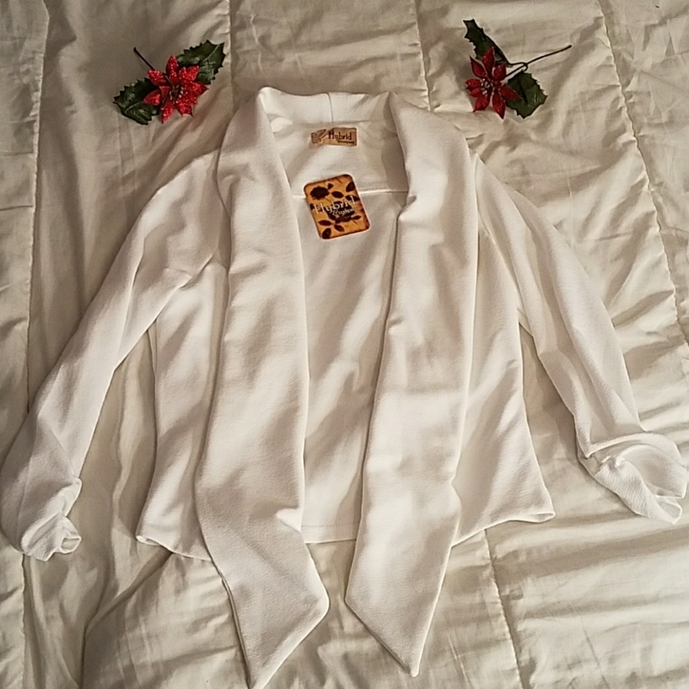 White Cardigan