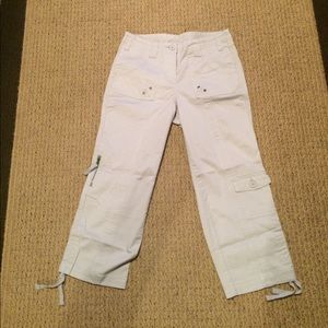 NWOT Gray Capri Pants