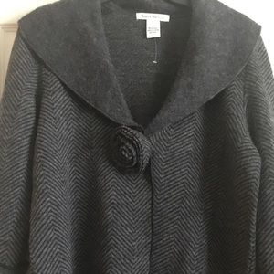 Gray and Black Jacket