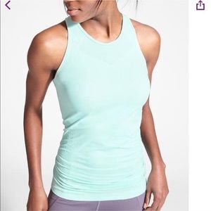 Athleta Finish Fast Racer Back Tank top-Mint