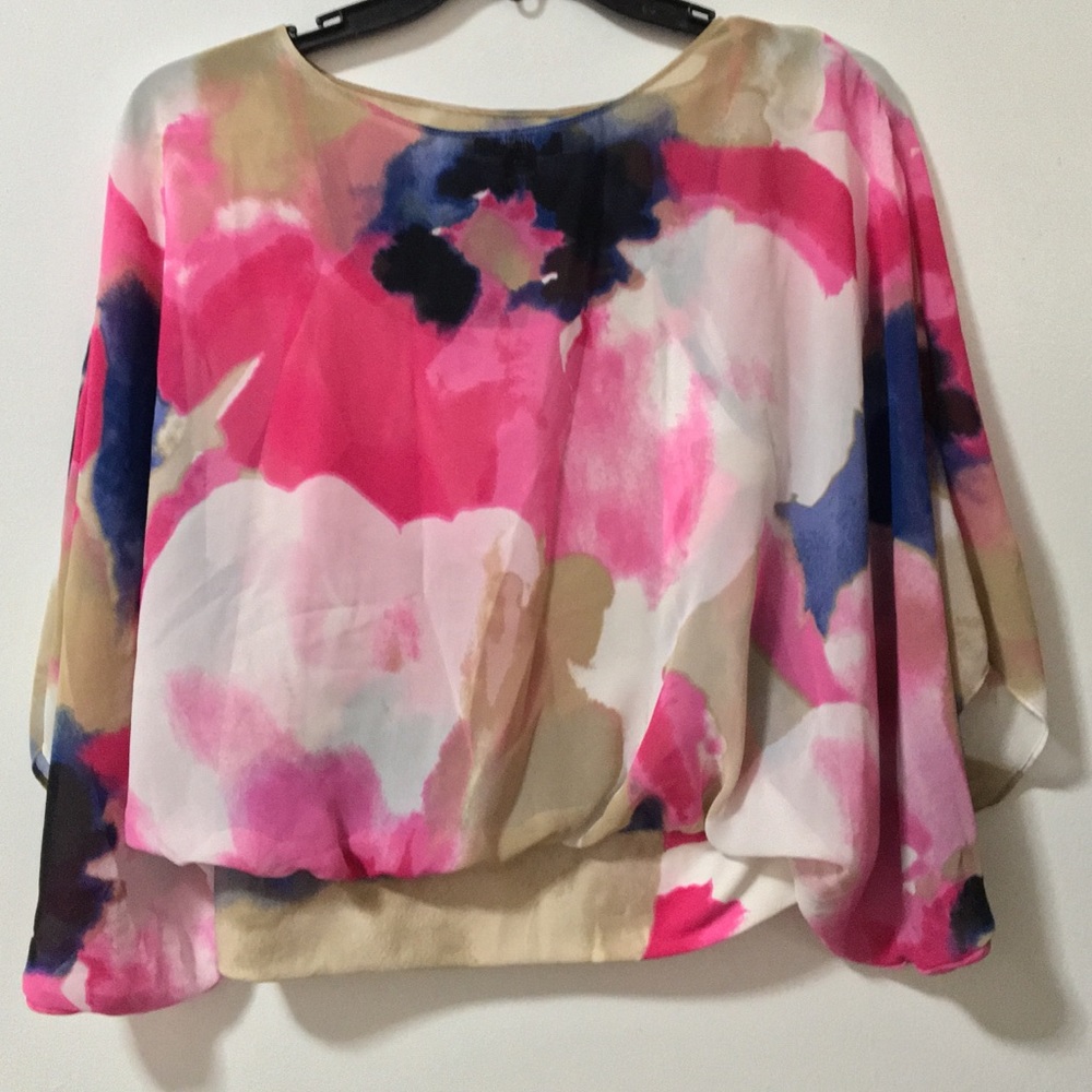 Alfani Water Color Blouse
