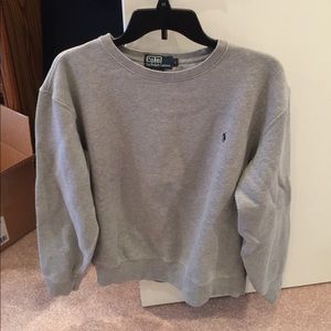Grey Polo sweatshirt