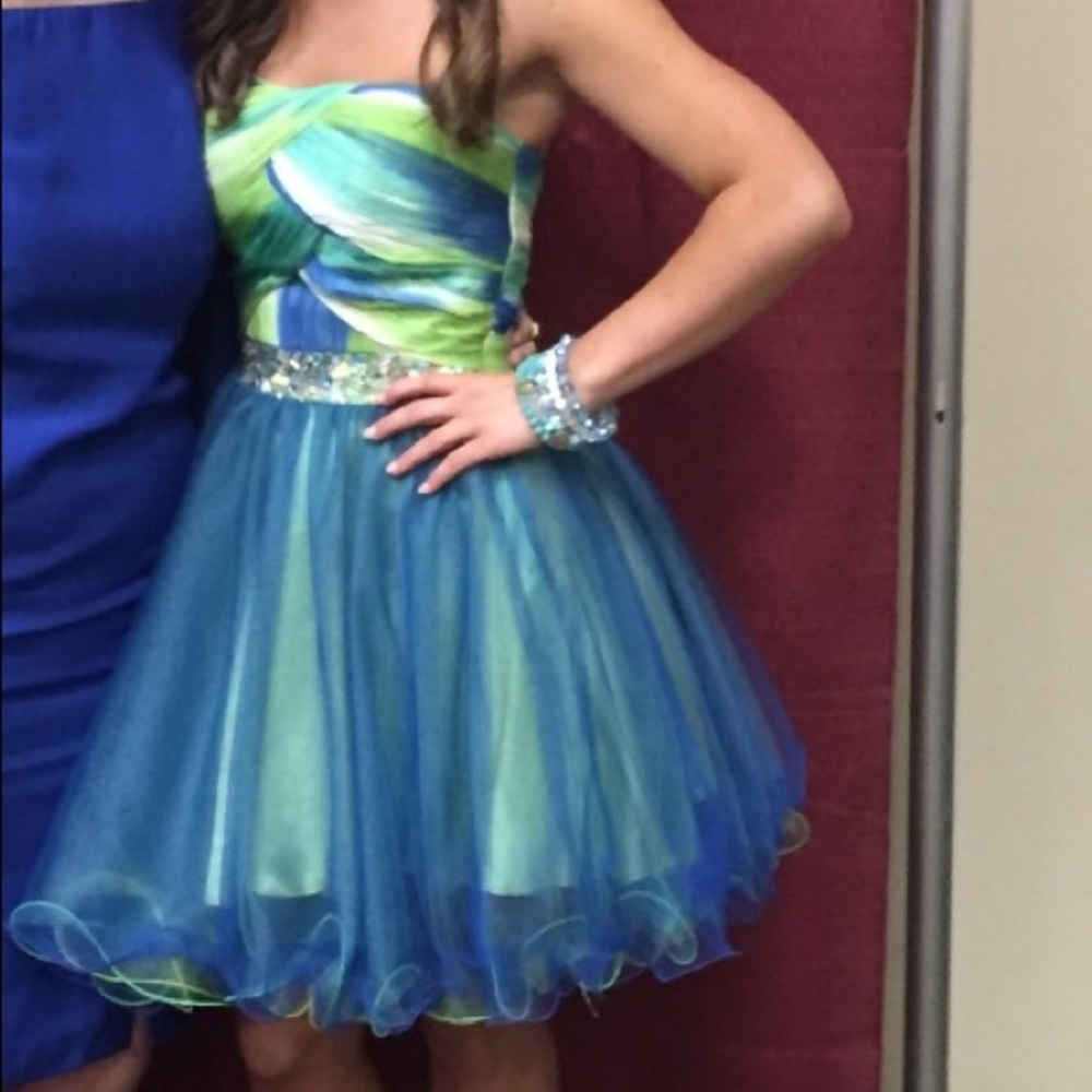 Blush Prom By Alexia Blue Cocktail Dress