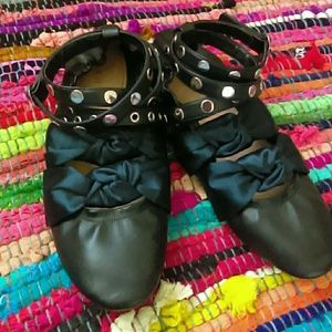 Zara Blue Ballet Flats