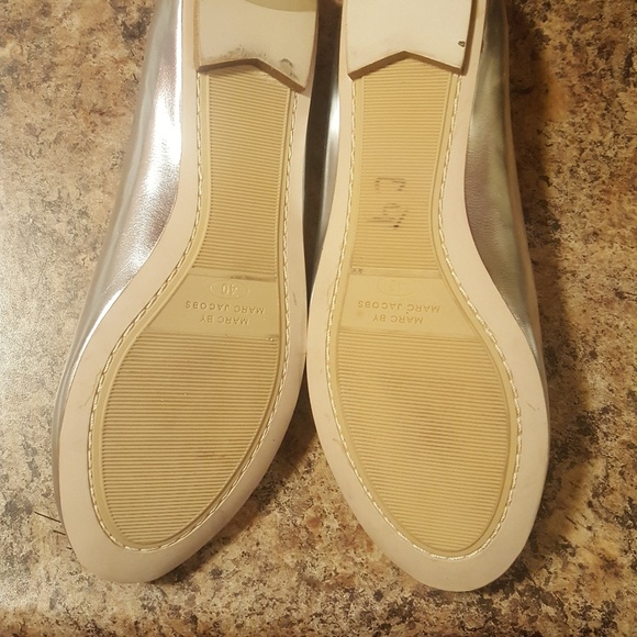 Marc by Marc Jacobs Leather Mouse Spike Ballet Flats  Marc Jacob Mouse Shoe so cute friends