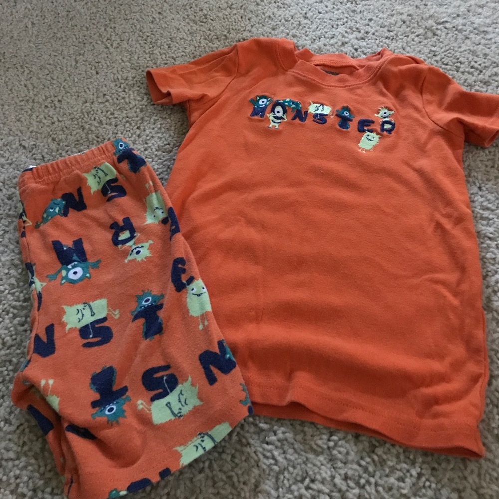 Monster boys pajamas