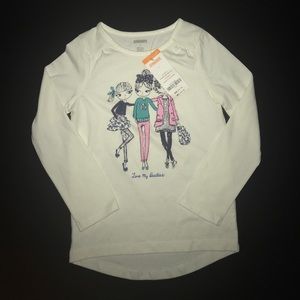 Gymboree Long Sleeve Top size 4,NWT