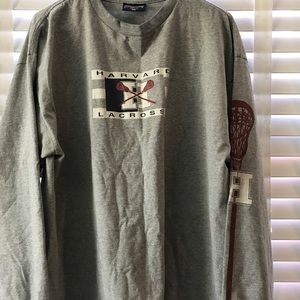 Vintage Harvard lacrosse longsleeve