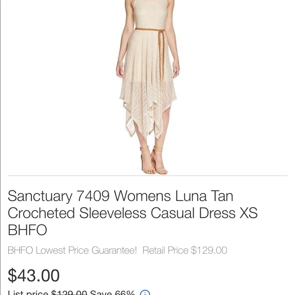 Sanctuary Macrame dress