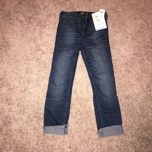 NWT Hollister High Rise Cropped Skinny Jeans