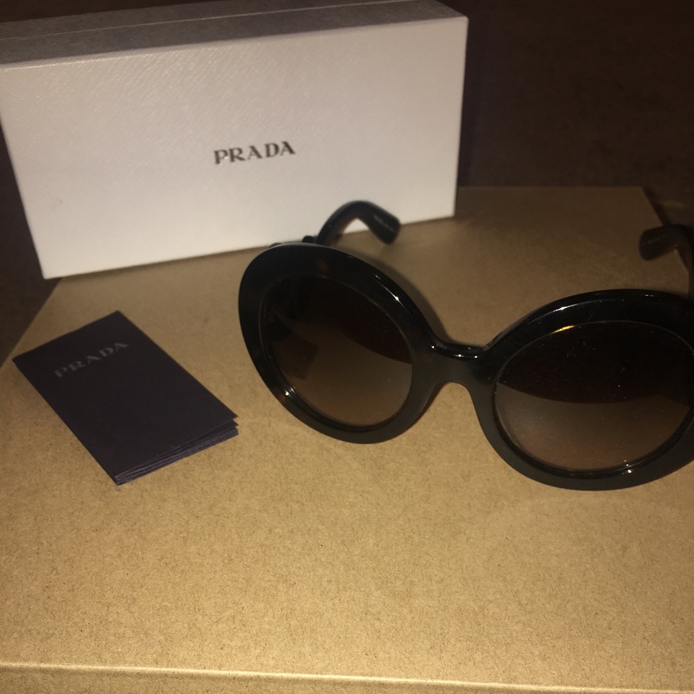 Prada Baroque Sunglasses Brown