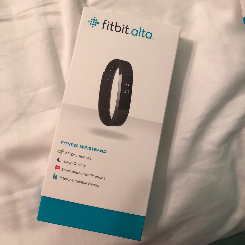 Fitbit Alta size small with 2 more bands