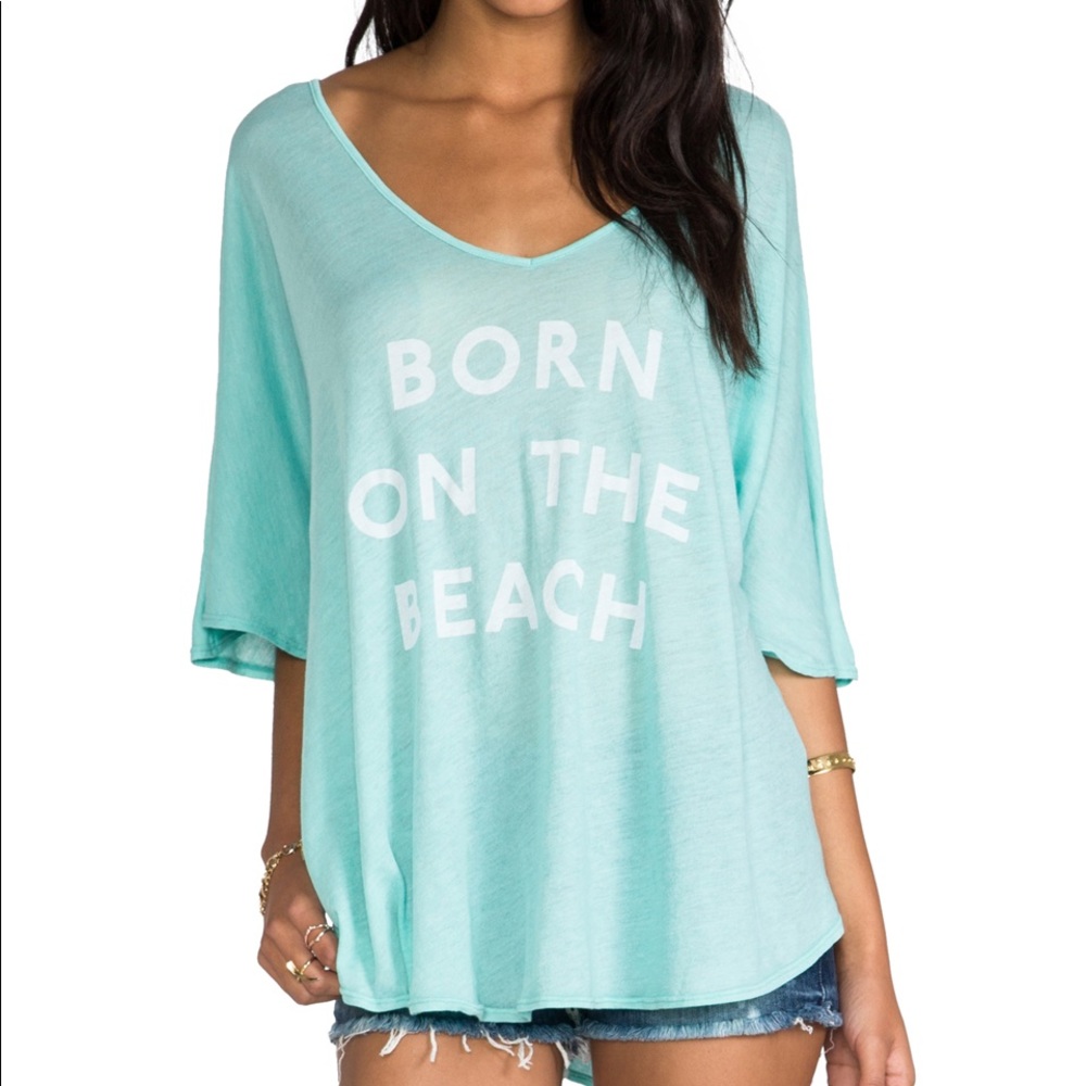 Wildfox Born On the Beach Top XS